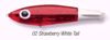 02 Strawberry White Tail Paul Brown's Fat Boy Suspending Twitchbait Soft Plastic Inshore Lure Jeco's Marine Port O'Connor, Texas