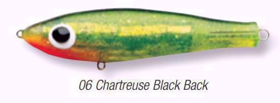 06 Chartreuse Black Black Paul Brown's Fat Boy Suspending Twitchbait Soft Plastic Inshore Lure Jeco's Marine Port O'Connor, Texas