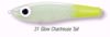 31 Glow Chartreuse Tail Paul Brown's Floating Fat Boy Soft Plastics Inshore Lures Jeco's Marine Port O'Connor, Texas