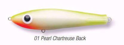 01 Pearl Chartreuse Black Paul Brown's Soft Dine Suspending Twitchbait Soft Plastics Inshore Lures Jeco's Marine Port O'Connor, Texas