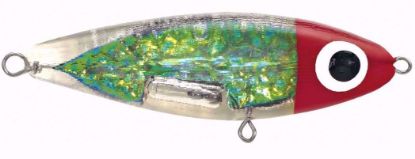 125 Red Head/Crushed Pearl/Clear Belly Paul Brown's Soft Dine Suspending Twitchbait Soft Plastics Inshore Lures Jeco's Marine Port O'Connor, Texas