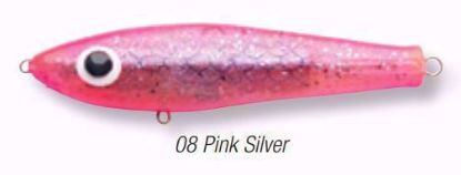 08 Pink Silver Paul Brown's Soft Dine XL Suspending Twitchbait Soft Plastics Inshore Lures Jeco's Marine Port O'Connor, Texas