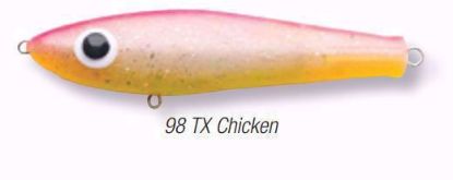 98 TX Chicken Paul Brown's Soft Dine XL Suspending Twitchbait Soft Plastics Inshore Lures Jeco's Marine Port O'Connor, Texas