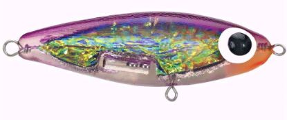 126 Purple Back/Crushed Pearl/Clear Belly/Orange Throat Paul Brown's Soft Dine XL Suspending Twitchbait Soft Plastics Inshore Lures Jeco's Marine Port O'Connor, Texas