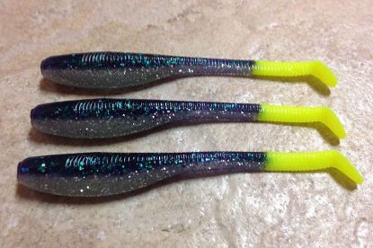 Kickin' Chicken Kickin' Chicken Down South Southern Shad Soft Plastics Inshore Lures Jeco's Marine Port O'Connor, Texas