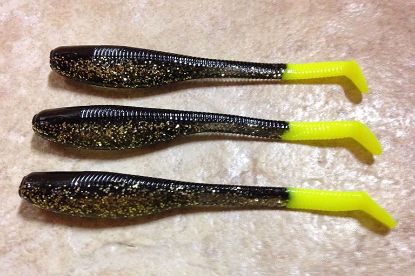Texas Roach Texas Roach Down South Southern Shad Soft Plastics Inshore Lures Jeco's Marine Port O'Connor, Texas
