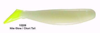Glow Chartreuse Hogie Major Minnow 4" Jecos' Marine Port O'Connor, Texas