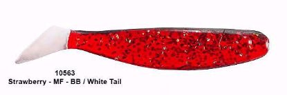 Strawberry MF White Hogie Major Minnow 4" Jecos' Marine Port O'Connor, Texas