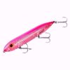 Pink Silver Insert Heddon Super Spook 5" Jeco's Marine Port O'Connor, Texas