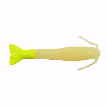 Glow Chartreuse Berkley Gulp! Shrimp 4in 10cm Jeco's Marine Port O'Connor, Texas