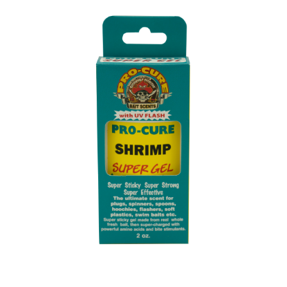 Shrimp Pro-Cure Super Gel Pro-Cure Lure Dyes/Scents Jeco's Marine Port O'Connor, Texas