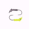 Silver Knotty Hooker Flat Eye Push On (3/0) (1/8oz) Knotty Hooker Jig Head Jeco's Marine Port O'Connor, Texas