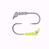 Silver Knotty Hooker Flat Eye Push On (4/0) (3/16oz) Knotty Hooker Jig Head Jeco's Marine Port O'Connor, Texas