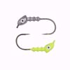 Silver Knotty Hooker Flat Eye Push On (4/0) (1/4oz) Knotty Hooker Jig Head Jeco's Marine Port O'Connor, Texas