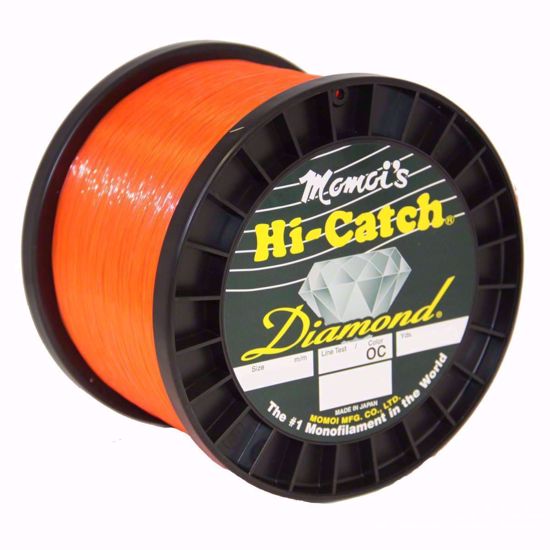 Momoi Diamond Hi-Catch Monofilament 30LB-3000YD Orange Crush Jeco's Marine Port O'Connor, Texas