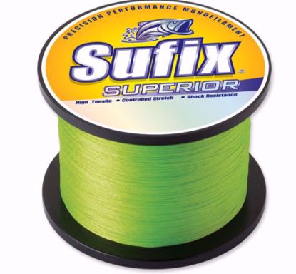 Sufix Superior Hi-Vis Yellow Monofilament Jeco's Marine Port O'Connor, Texas