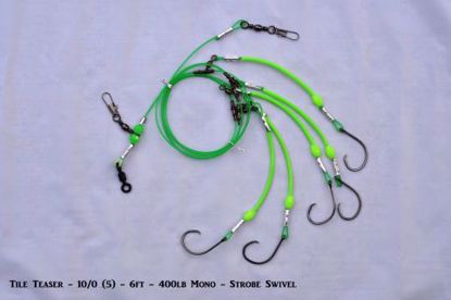 Salty Hook Tile Teaser Premade Leader Salty Hook Tackle Co. Jeco's Marine Port O'Connor. Texas