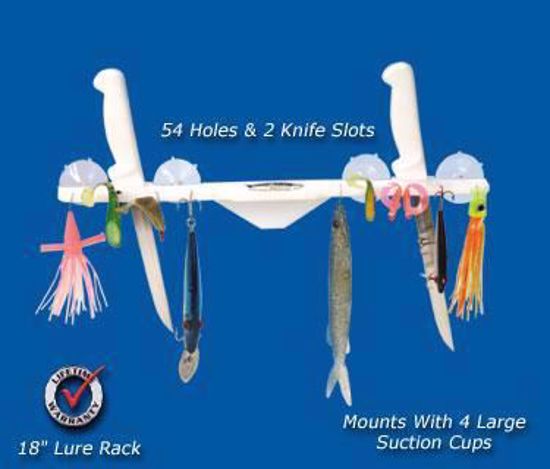 Deep Blue 18" Lure Rack Jeco's Marine Port O'Connor, Texas