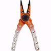 Danco 7" Aluminum Fish Species Pliers - Orange/Dark Grey Jeco's Marine Port O'Connor, Texas