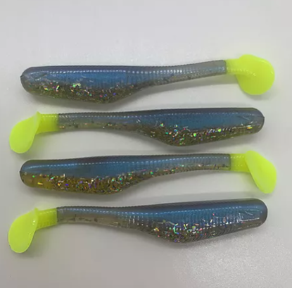 Down South Burner Shad Soft Plastics Inshore Lures Jeco's Marine Port O'Connor, Texas