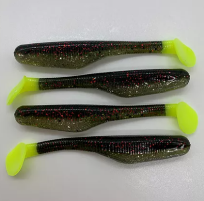 Chicken Of The C Down South Burner Shad Soft Plastics Inshore Lures Jeco's Marine Port O'Connor, Texas