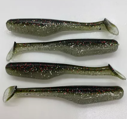 Pure Chicken Of The C Down South Burner Shad Soft Plastics Inshore Lures Jeco's Marine Port O'Connor, Texas