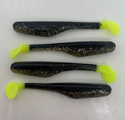 Texas Roach Down South Burner Shad Soft Plastics Inshore Lures Jeco's Marine Port O'Connor, Texas