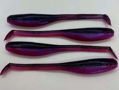 Tequila Sunrise Tequila Sunrise Down South Southern Shad Soft Plastics Inshore Lures Jeco's Marine Port O'Connor, Texa