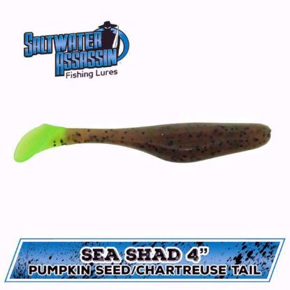 Sea Shad 4" Soft Plastics Inshore Lures Jeco's Marine Port O'Connor, Texas