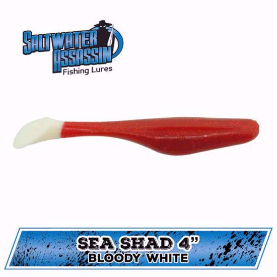 Sea Shad 4" Soft Plastics Inshore Lures Jeco's Marine Port O'Connor, Texas