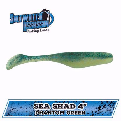 Sea Shad 4" Soft Plastics Inshore Lures Jeco's Marine Port O'Connor, Texas