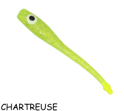 Chartreuse Brown Lures Devil Eye jecos marine and tackle port o connor tx
