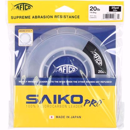 Aftco - Saiko Pro Fluorocarbon Leader (25 Yards) 