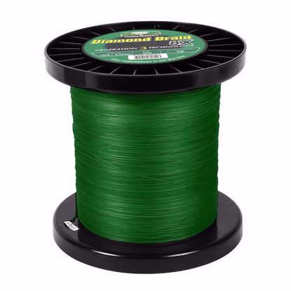 	Diamond Generation 3 8X Solid Core Braid Dark Green ­70LB-3000YD Jeco's Marine Port O'Connor, Texas