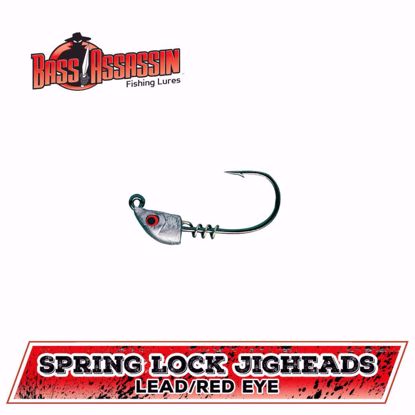 Plain Bass Assassin Springlock Jig Heads Jeco's Marine Port O'Connor, Texas