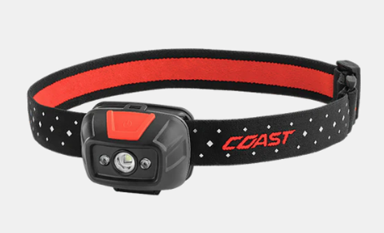 Coast - Duel Color Wide Angle Flood Headlamp