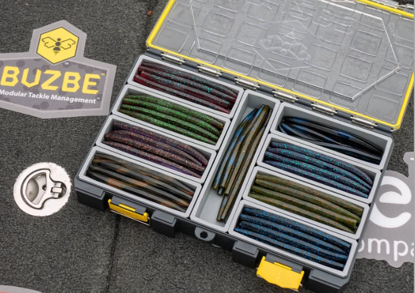 Buzbe - Soft Plastic/Top Water Colony 28 Modular Tackle Box
