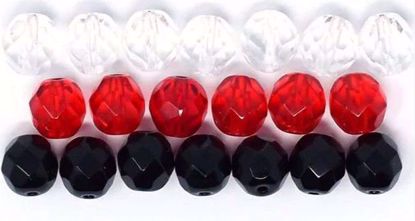 Top Brass - Glass Beads 6MM