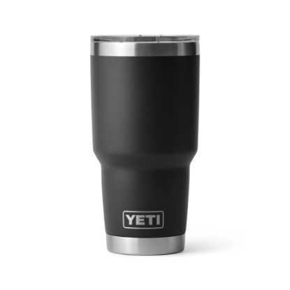 Black Yeti Rambler 30oz. Tumbler