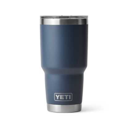 Navy Yeti Rambler 30oz. Tumbler