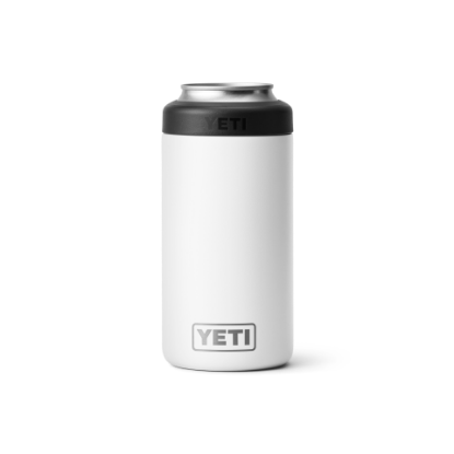 White Yeti - Rambler 12oz. Colster Can Slim