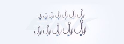BKK Hooks - Fangs Treble-62 UA   BKK Hooks - Fangs Treble-62 UA