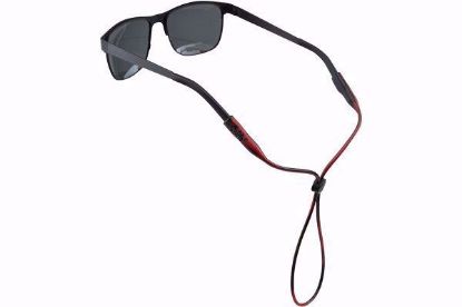 Red/Black CablZ - Silicone Adjustable Retainers