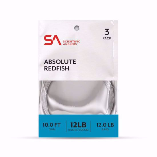 Scientific Angler - Absolute Redfish Saltwater Tapered Leader (3-Pack) 