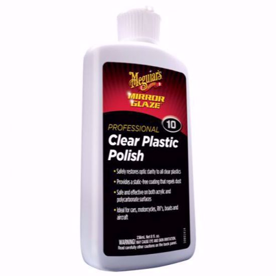 Meguiars - Mirror Glaze Clear Plastic Polish #10 8oz