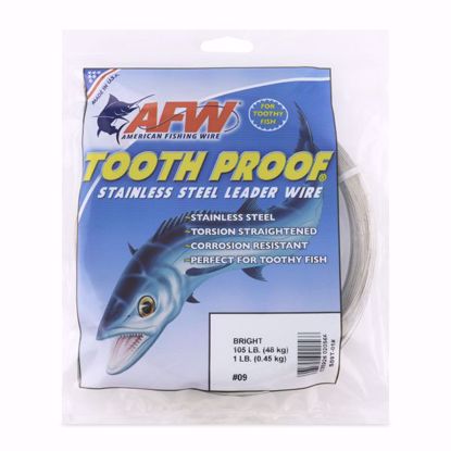 AFW Tooth Proof Wire Leader Jeco's Marine Port O'Connor, Texas