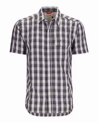 Simms - Big Sky SS Shirt - Black Plaid