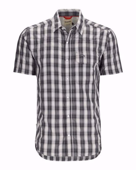 Simms - Big Sky SS Shirt - Black Plaid
