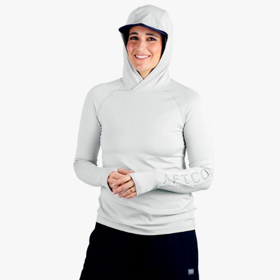 Aftco - Women's Samurai 2.0 Sun Protection Hoodie - Oyster