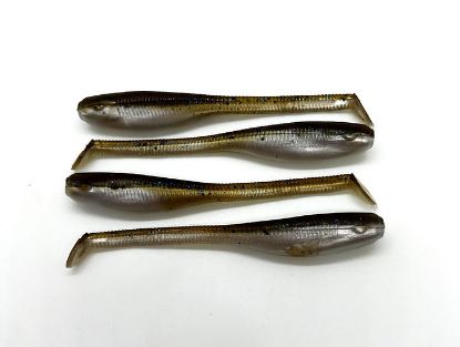 Big Papa Pearl Pure Down South Southern Shad Soft Plastics Inshore Lures Jeco's Marine Port O'Connor, Texas